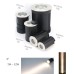 1W 3W 5W 12W LED Bodeneinbaustrahler Bodenspot Treppenleuchte Engstrahl 3-Grad IP68