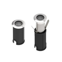 2W DC24V LED Bodeneinbaulechte für Springbrunnen Schwimmbädern aus 304 Edelstahl IP68