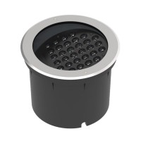 72W LED Bodeneinbaustrahler mit geneigtem Licht für Wand Akzent Artektur Beleuchtung IP67