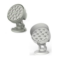 12W/18W DC24V/AC230V Rund LED Aussenfluter Strahler  8/15/60° IP65