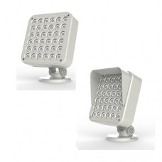 24W/36W DC24V/AC230V Eckig LED Aussenfluter Strahler  8/15/60° IP65