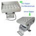 72W AC230V LED Punktstrahler Scheinwerfer Gebündeltes Licht 3° IP65