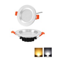 3W/5W/7W AC220V diffus LED Deckenleuchte Deckeneinbaustrhaler Dimmbar 