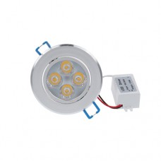 4W AC220V LED Deckenleuchte Deckeneinbauleuchte Dimmbar Schwenkbar