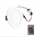 5W/10W AC220V RGB Farbwechsel SMD5730 LED Panel Deckeneinbauleuchte mit Fernbedienung