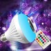 12W AC230V RGBW Bluetooth E27 LED Birne Glühlampe mit Lautsprecher APP Fernbedienung