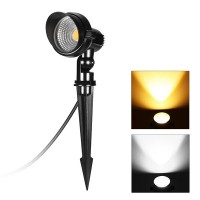 7W AC220V-240V COB LED Gartenstrahler Gartenlampe Gartenspot IP65