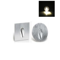 1,5W Rund/Quadratisch LED Treppenleuchte Innenraum Warmweiß