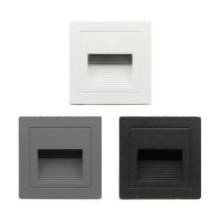 3W AC230V eckig COB LED Treppenleuchte Stufenlicht Außen IP65 