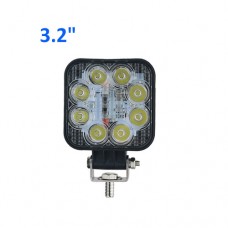 24W 12V 24V Eckig Epistar LED Arbeitsscheinwerfer Zusatzscheinwerfer Flood/Spot Beam IP67