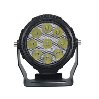 45W 12V 24V Rund CREE LED Arbeitsscheinwerfer Zusatzscheinwerfer Flood Beam/Spot Beam IP67