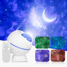 8W RGBW Mini USB LED Auto Zuhause Sternenhimmel Projektor Lampe Wolken Mond