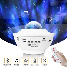 8W USB Bluetooth LED Sternenhimmel Projektor Sternenlicht Nachtlampe Stimmungslichter