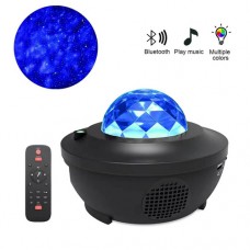 8W USB Bluetooth LED Sternenhimmel Projektor Sternenlicht Nachtlampe Musik Lampe