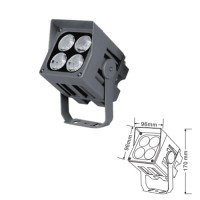 12W 15W AC230V LED Fluter Aussen Strahler Scheinwerfer Narrow Beam