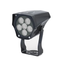 12W 230V LED Strahler Scheinwerfer Fluter Wasserdicht einfarbig/farbwechselnd IP65