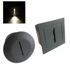 3W AC230V LED Treppenleuchte Wandeinbauleuchte gebündelts Licht