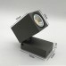 5W COB/GU10 LED Wandleuchte Einstellbar mit/ohne Bewegungsmelder