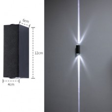 6W 10W LED Wandleuchte Aussen Wand Hintergrund Beleuchtung IP65