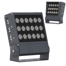 72W 90W LED Außen Strahler Scheinwerfer 2700K-6000K/3in1-RGB /4in1-RGBW DMX512